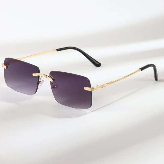 [ Athena 2.0 ] Sleek Rimless Sunglasses - projectshades