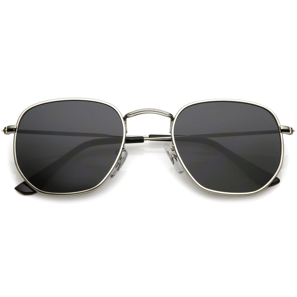 METAL FRAME 01 SUNGLASSES IN METAL WITH MINERAL GLASS LENSES - GOLD / GREEN  | CELINE
